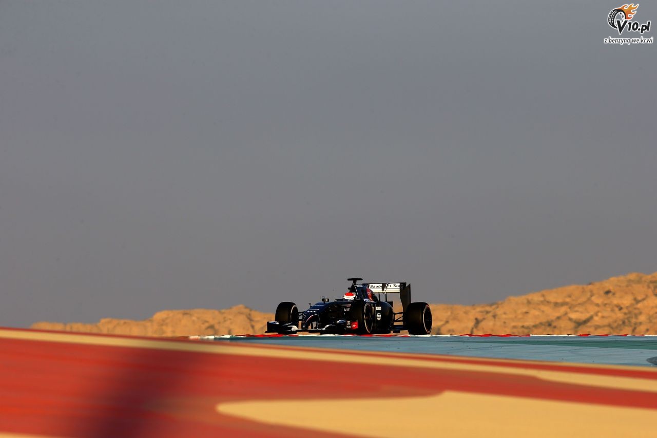 I testy F1 w Bahrajnie 2014 - dzie pierwszy