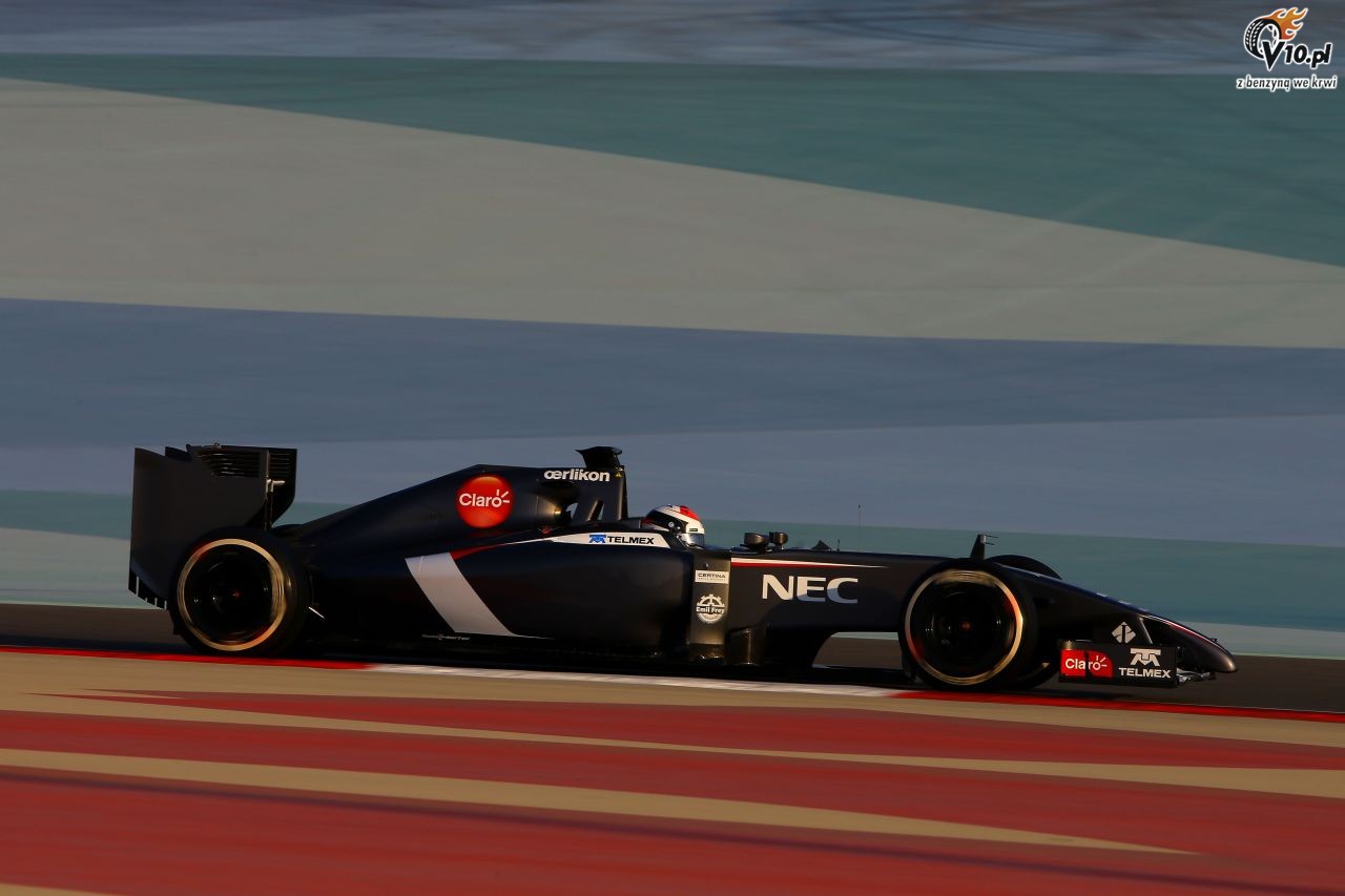 I testy F1 w Bahrajnie 2014 - dzie pierwszy