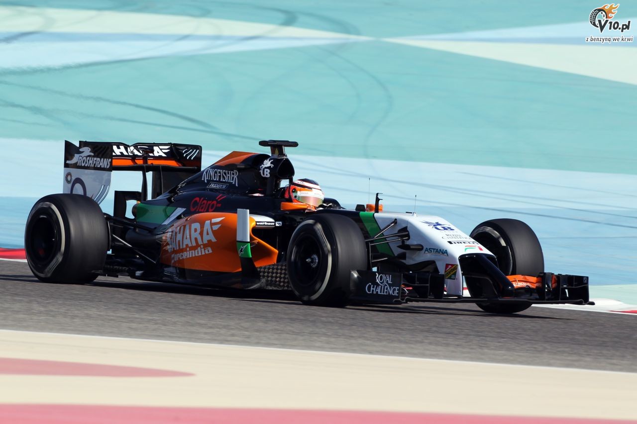 I testy F1 w Bahrajnie 2014 - dzie pierwszy