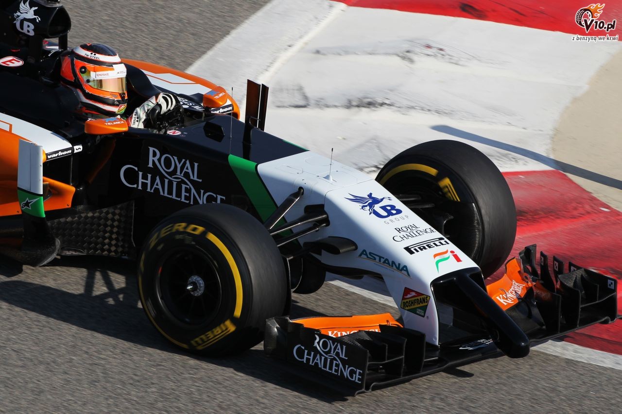 I testy F1 w Bahrajnie 2014 - dzie pierwszy