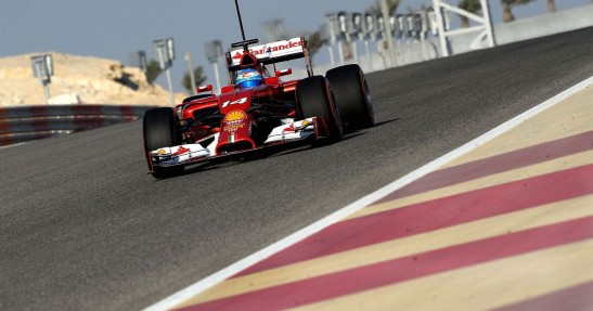 I testy F1 w Bahrajnie 2014 - dzień drugi