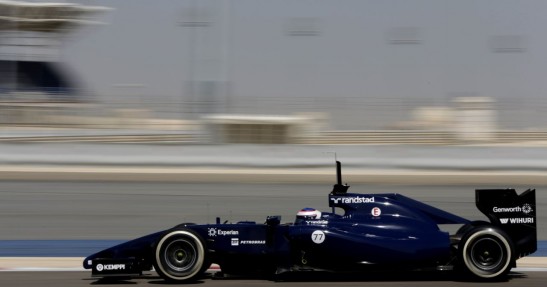 I testy F1 w Bahrajnie 2014 - dzień drugi