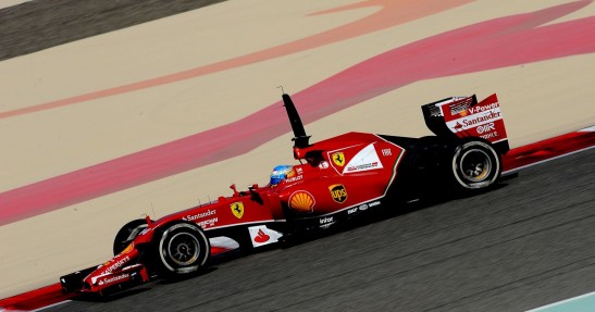 I testy F1 w Bahrajnie 2014 - dzień drugi