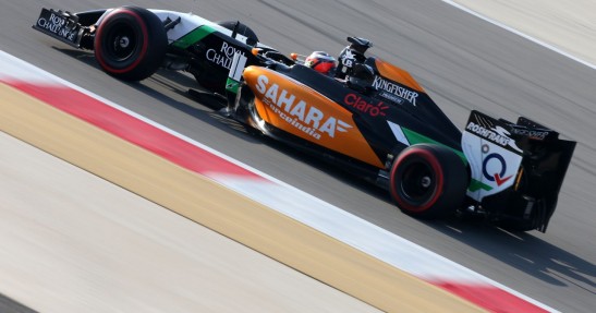 I testy F1 w Bahrajnie 2014 - dzień drugi