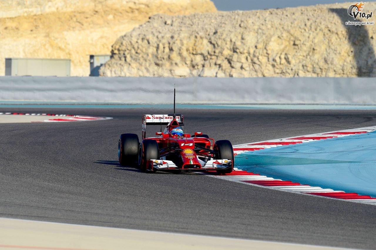 I testy F1 w Bahrajnie 2014 - dzie drugi