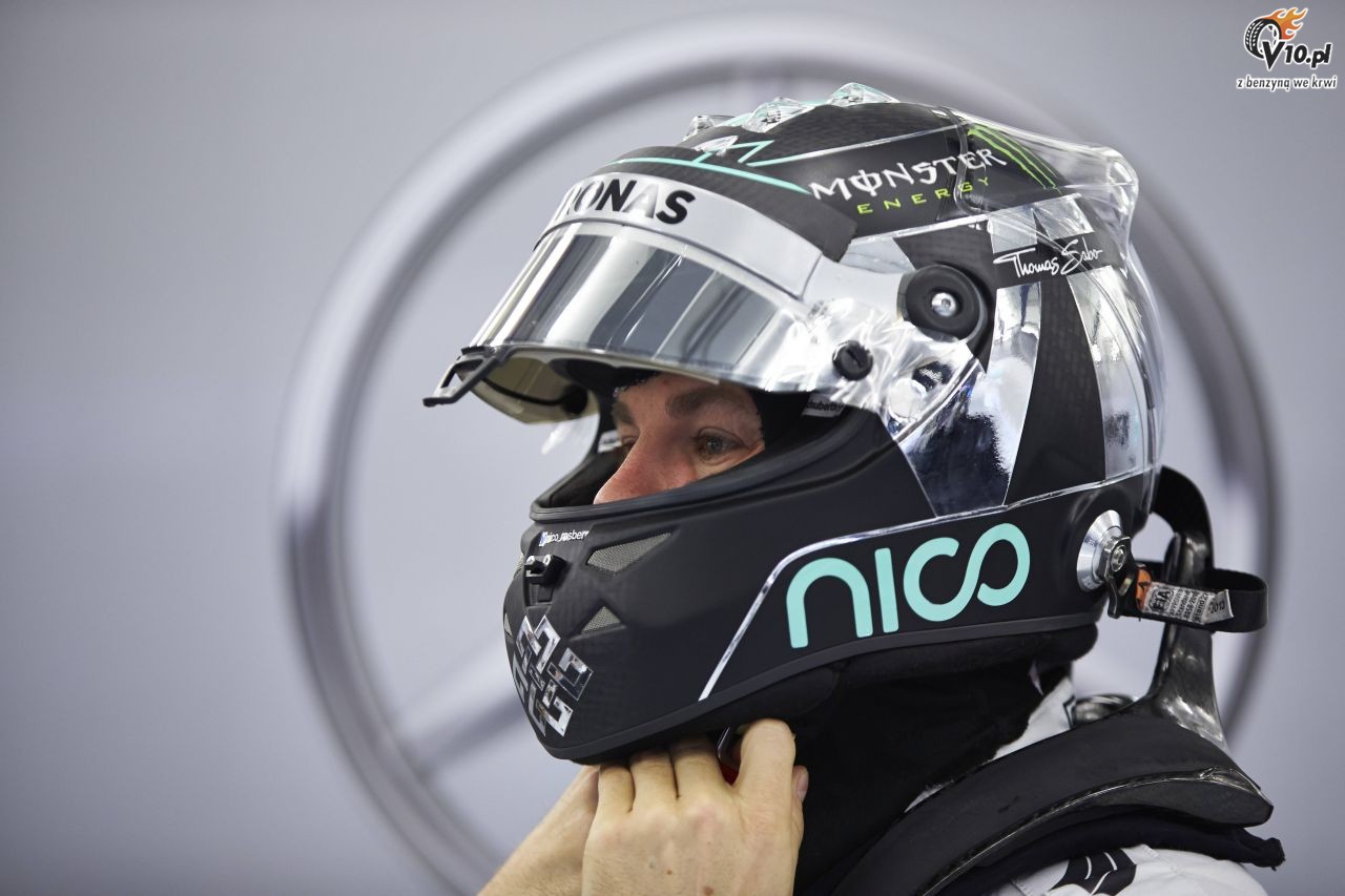 Testy F1 w Bahrajnie: Rosberg mocno przycisn rankiem 4. dnia