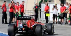 Marussia zmagaa si z wirusem komputerowym na testach F1 w Bahrajnie