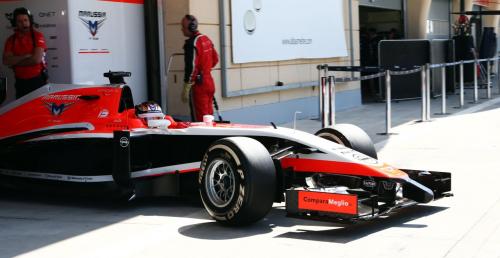 Marussia zmagaa si z wirusem komputerowym na testach F1 w Bahrajnie