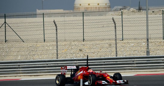 II testy F1 w Bahrajnie 2014 - dzień pierwszy