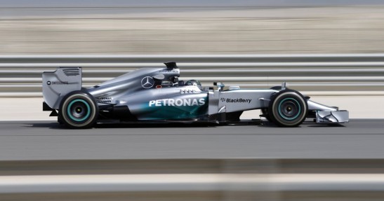 II testy F1 w Bahrajnie 2014 - dzień pierwszy