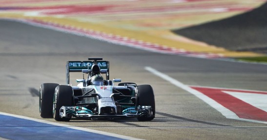 II testy F1 w Bahrajnie 2014 - dzień pierwszy