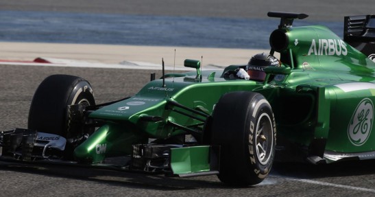 II testy F1 w Bahrajnie 2014 - dzień pierwszy