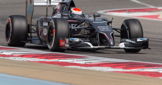 II testy F1 w Bahrajnie 2014 - dzień pierwszy