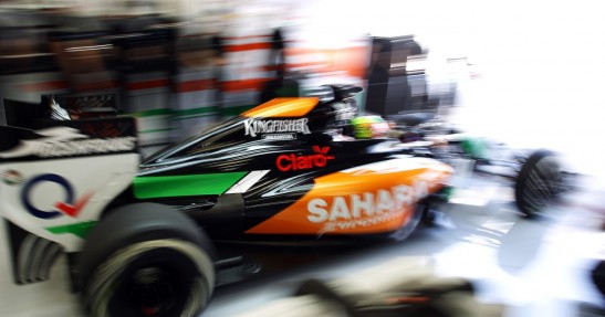 II testy F1 w Bahrajnie 2014 - dzień pierwszy