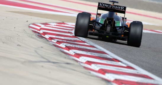 II testy F1 w Bahrajnie 2014 - dzień pierwszy