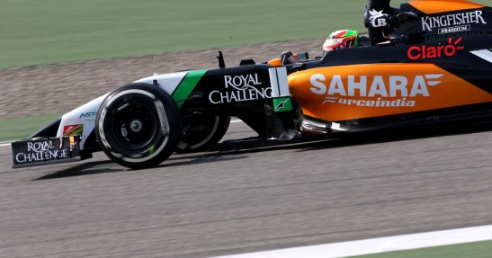 II testy F1 w Bahrajnie 2014 - dzień pierwszy