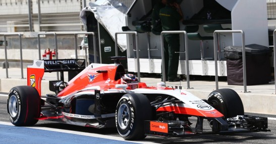 II testy F1 w Bahrajnie 2014 - dzień pierwszy