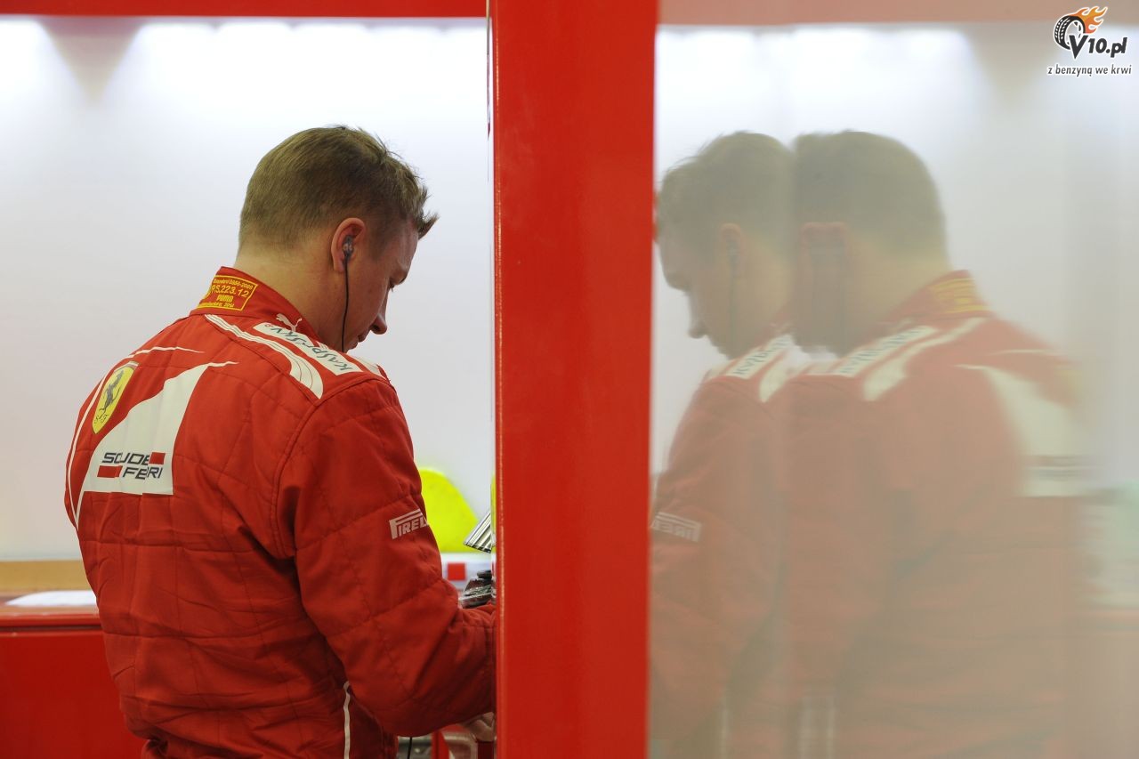Raikkonen o wypadku: Zajem si przyciskami na kierownicy