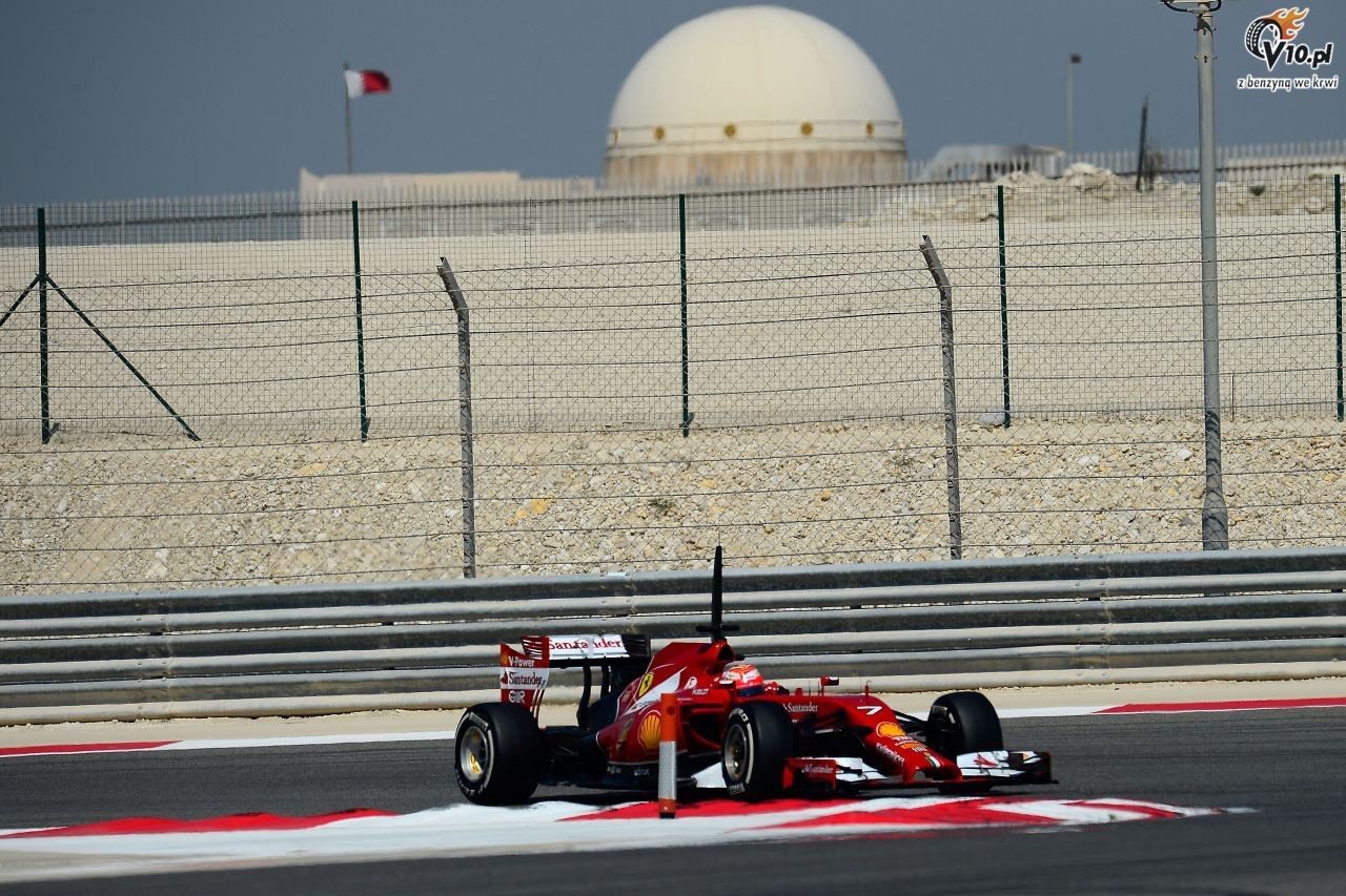 II testy F1 w Bahrajnie 2014 - dzie pierwszy