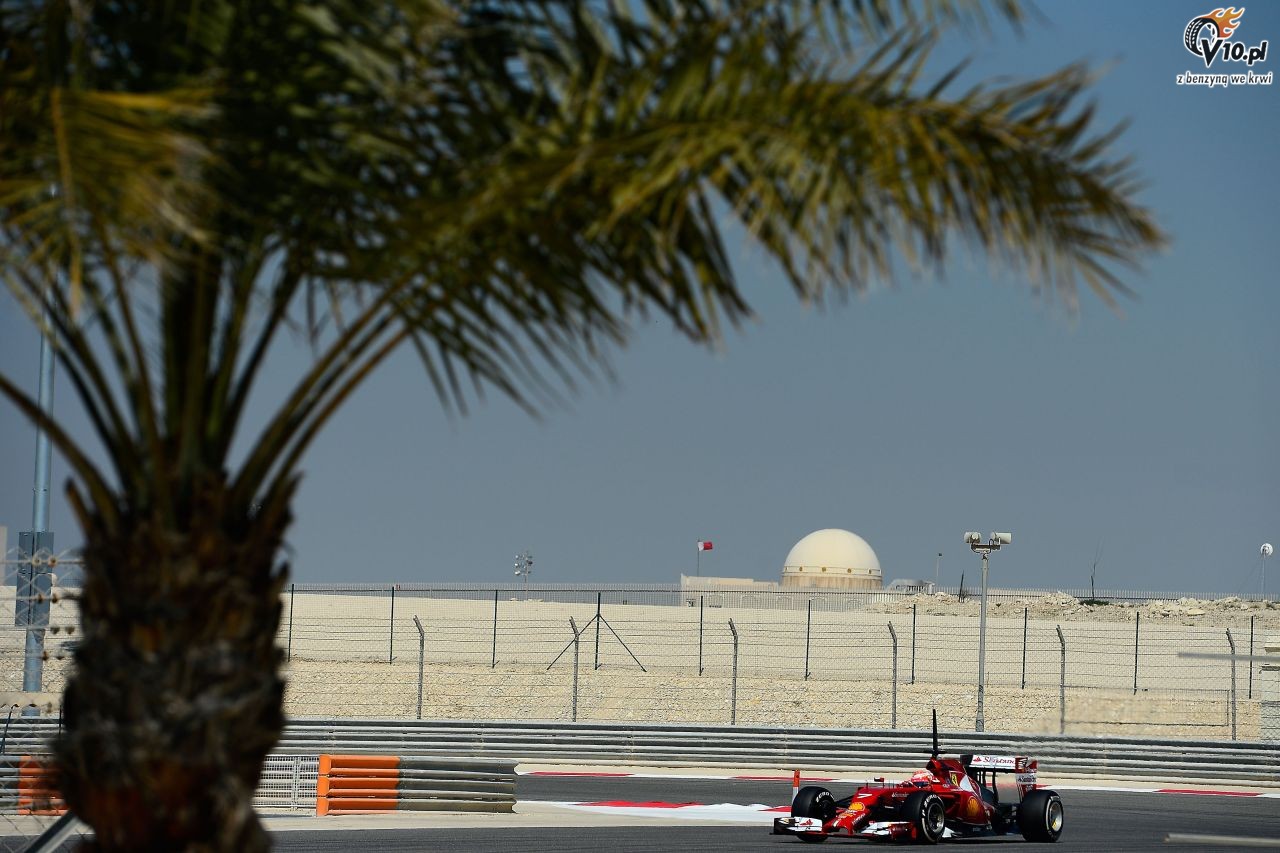 II testy F1 w Bahrajnie 2014 - dzie pierwszy