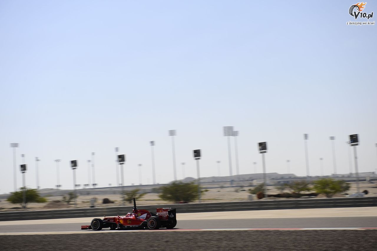 II testy F1 w Bahrajnie 2014 - dzie pierwszy