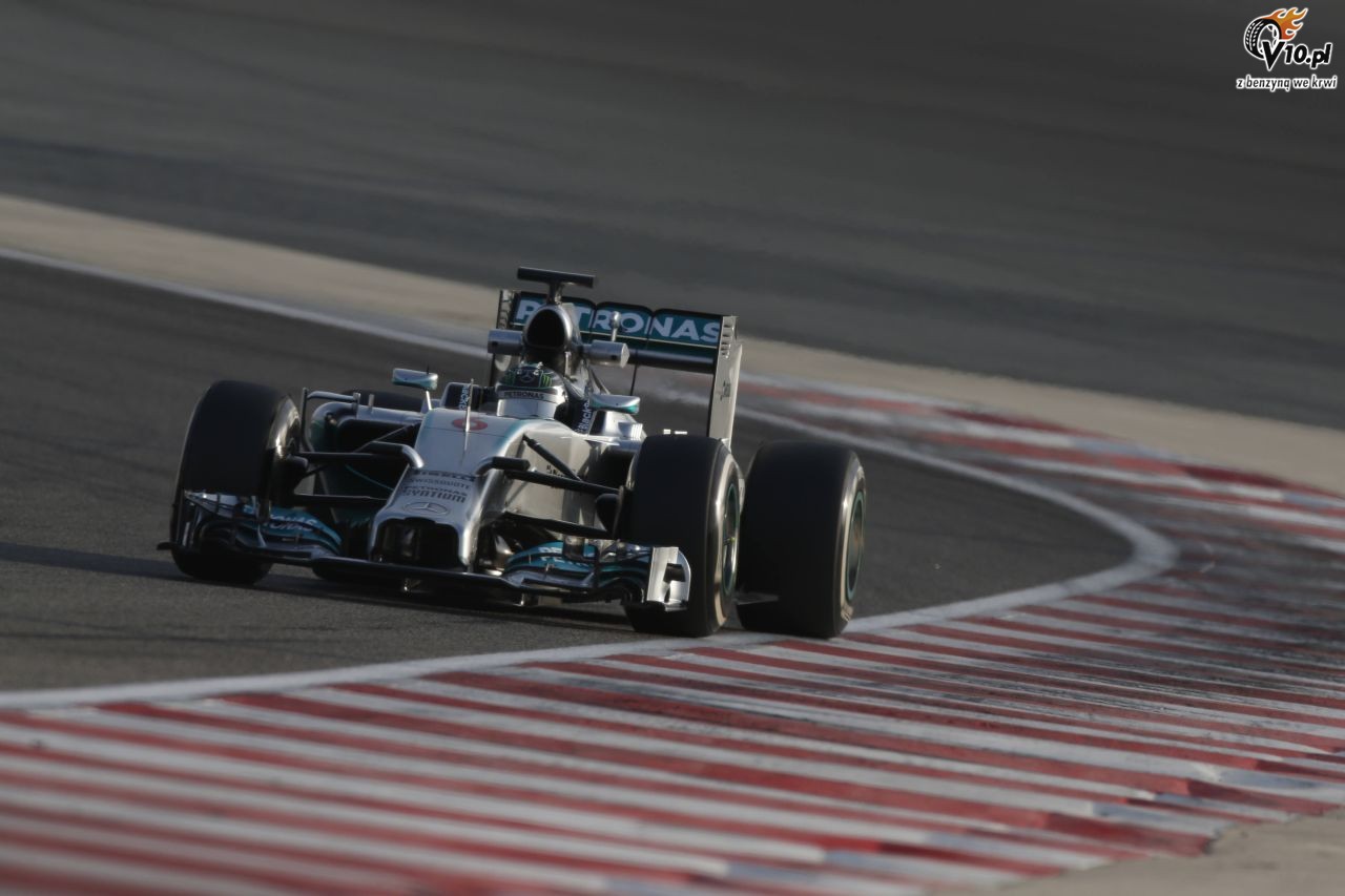 II testy F1 w Bahrajnie 2014 - dzie pierwszy
