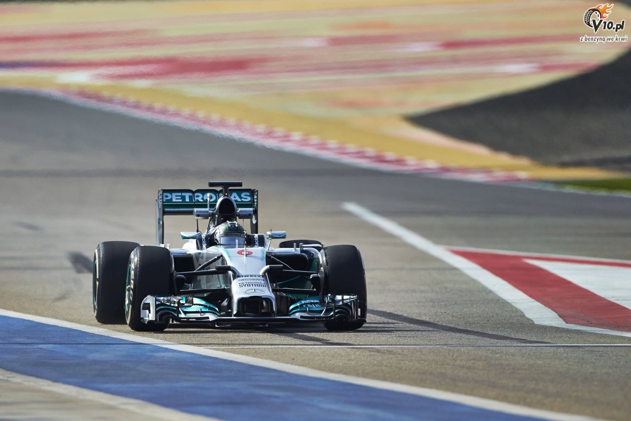 II testy F1 w Bahrajnie 2014 - dzie pierwszy