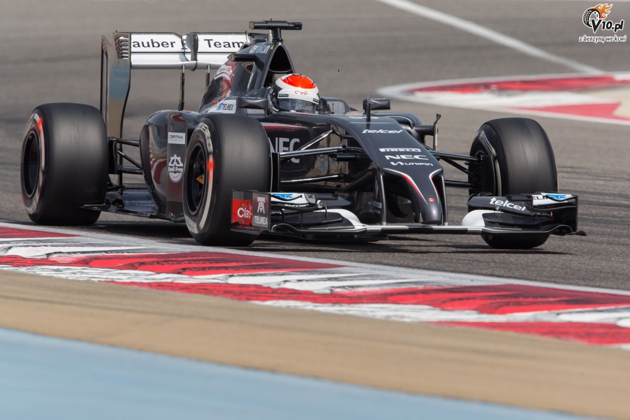 II testy F1 w Bahrajnie 2014 - dzie pierwszy
