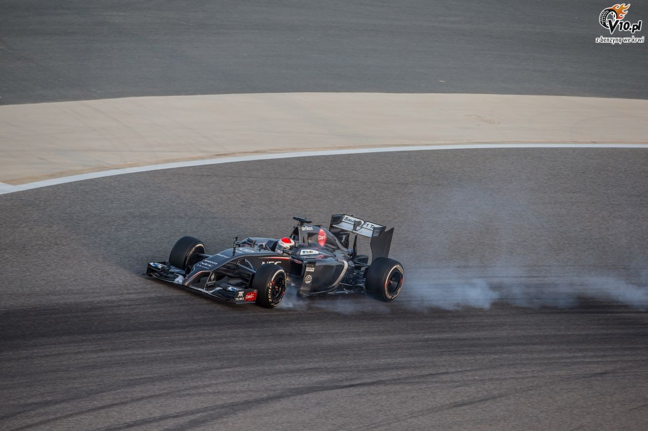 II testy F1 w Bahrajnie 2014 - dzie pierwszy