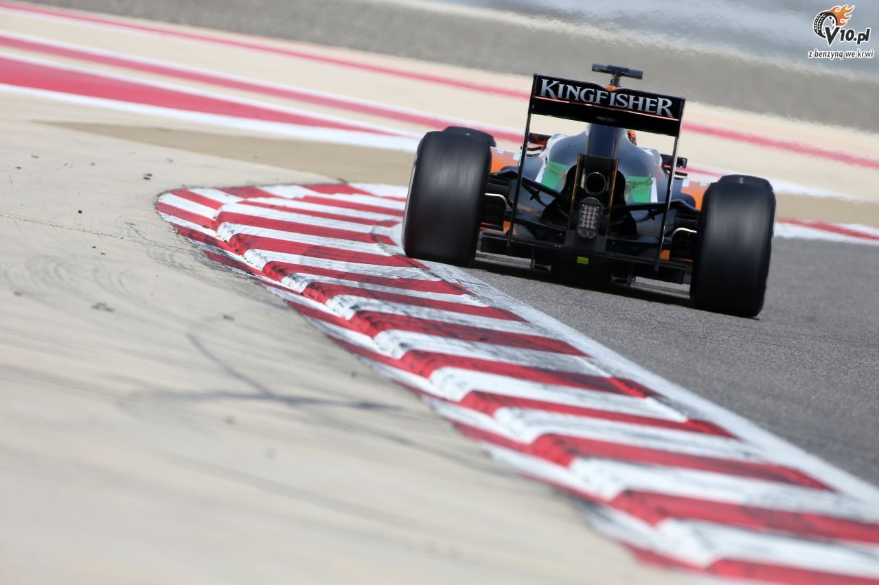 II testy F1 w Bahrajnie 2014 - dzie pierwszy