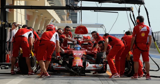 II testy F1 w Bahrajnie 2014 - dzień drugi