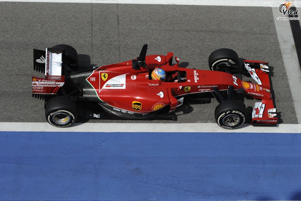 II testy F1 w Bahrajnie 2014 - dzie drugi