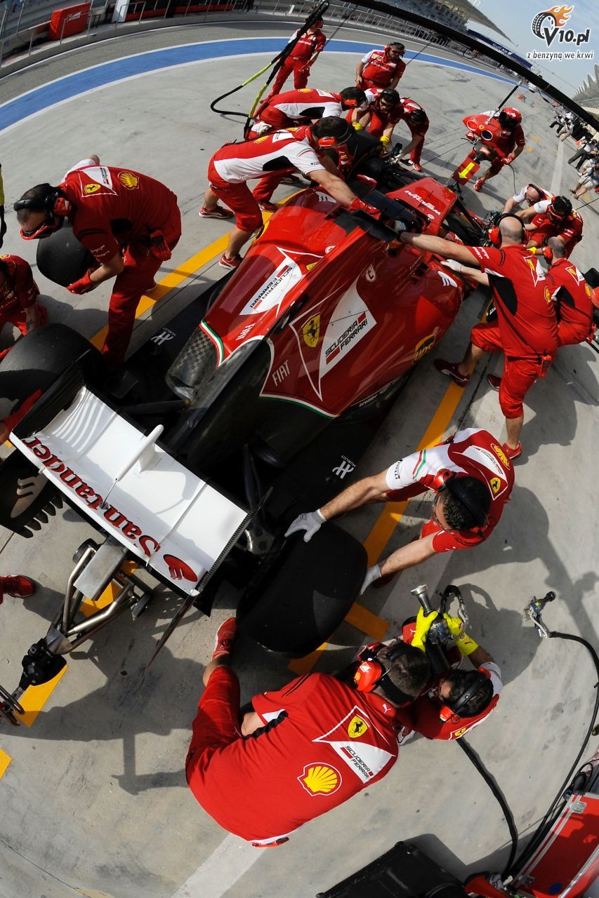 II testy F1 w Bahrajnie 2014 - dzie drugi
