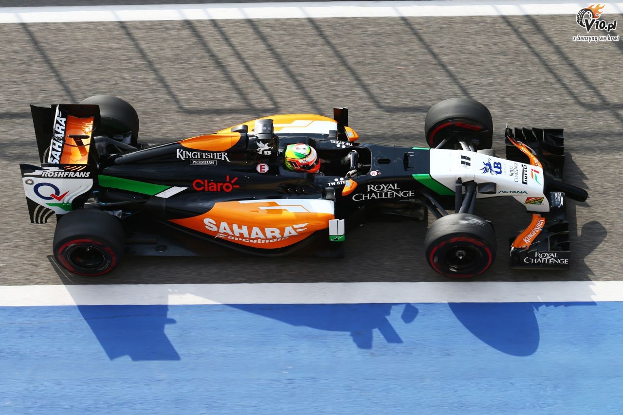 II testy F1 w Bahrajnie 2014 - dzie drugi