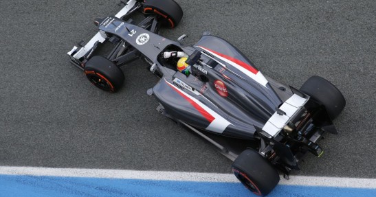 Testy F1 w Jerez 2014 - dzień pierwszy
