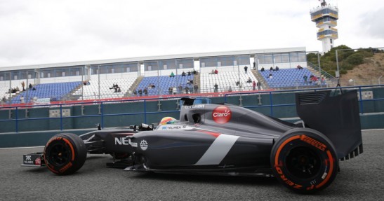 Testy F1 w Jerez 2014 - dzień pierwszy