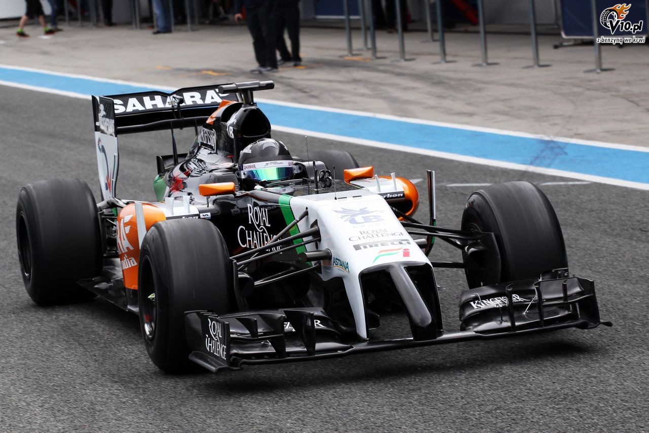 Testy F1 w Jerez 2014 - dzie pierwszy
