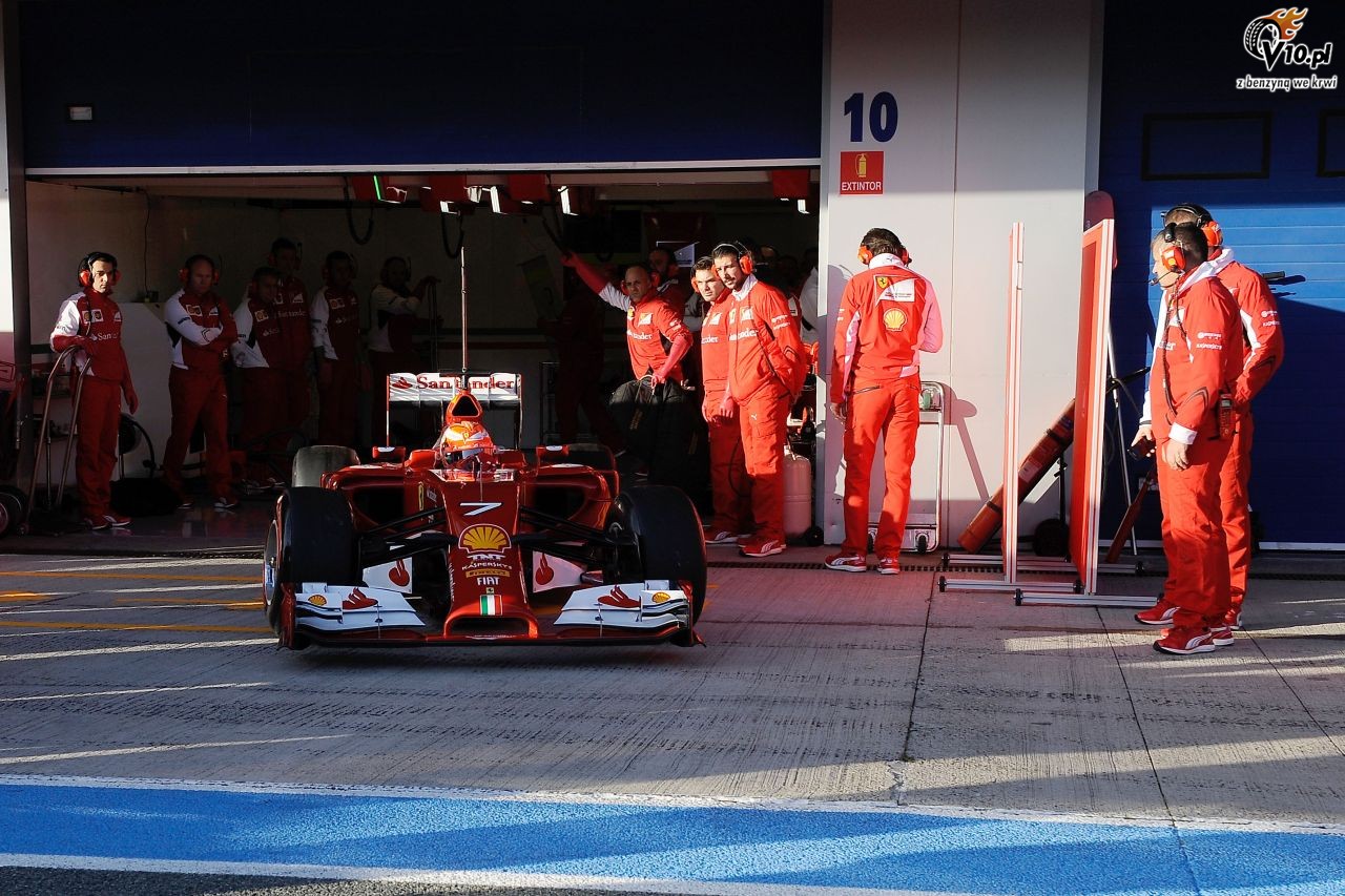 Testy F1 w Jerez 2014 - dzie pierwszy
