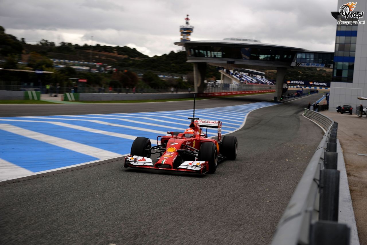 Testy F1 w Jerez 2014 - dzie pierwszy