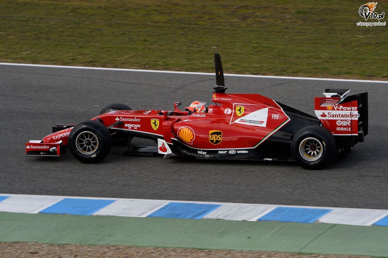 Testy F1 w Jerez 2014 - dzie pierwszy