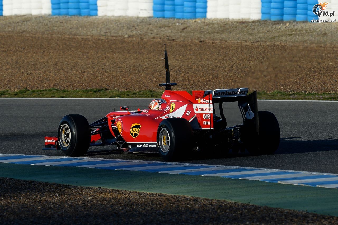 Testy F1 w Jerez 2014 - dzie pierwszy