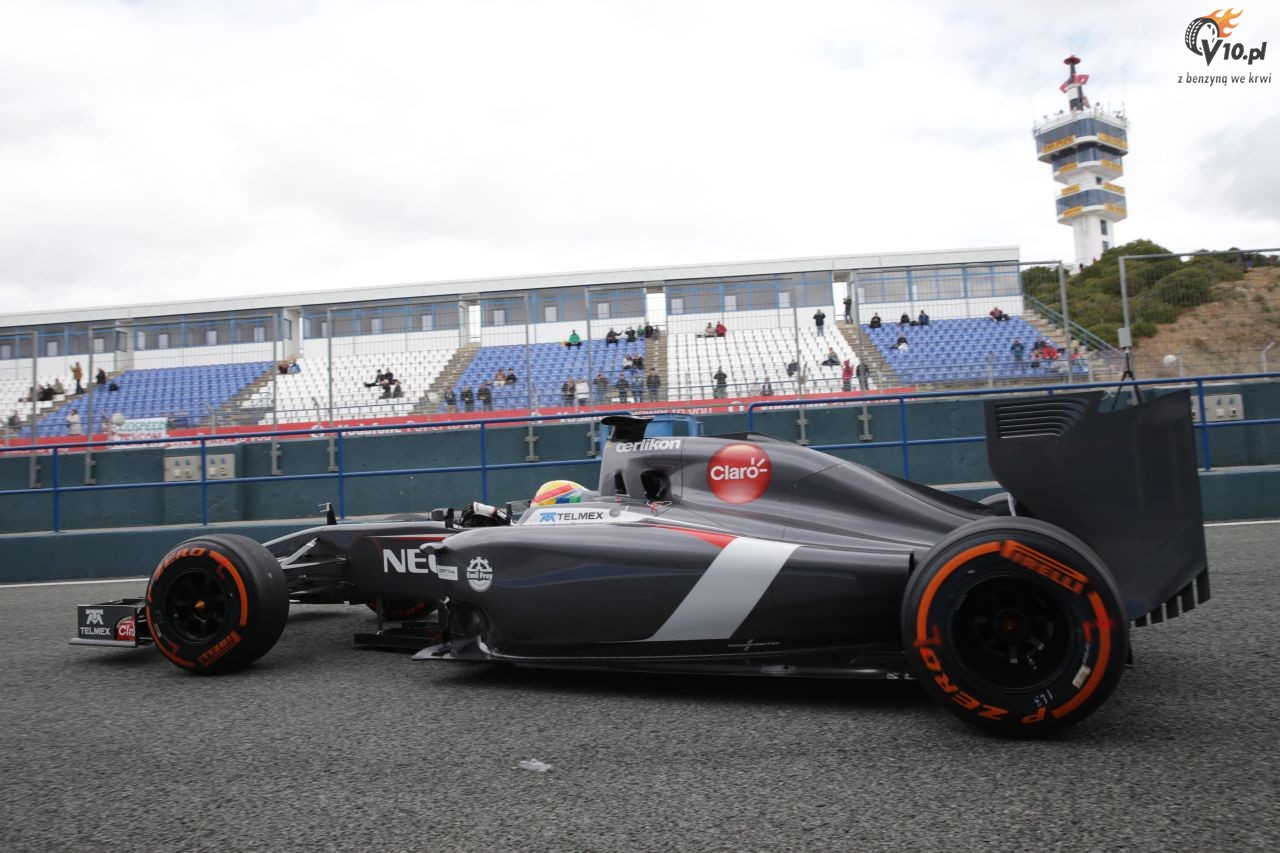 Testy F1 w Jerez 2014 - dzie pierwszy