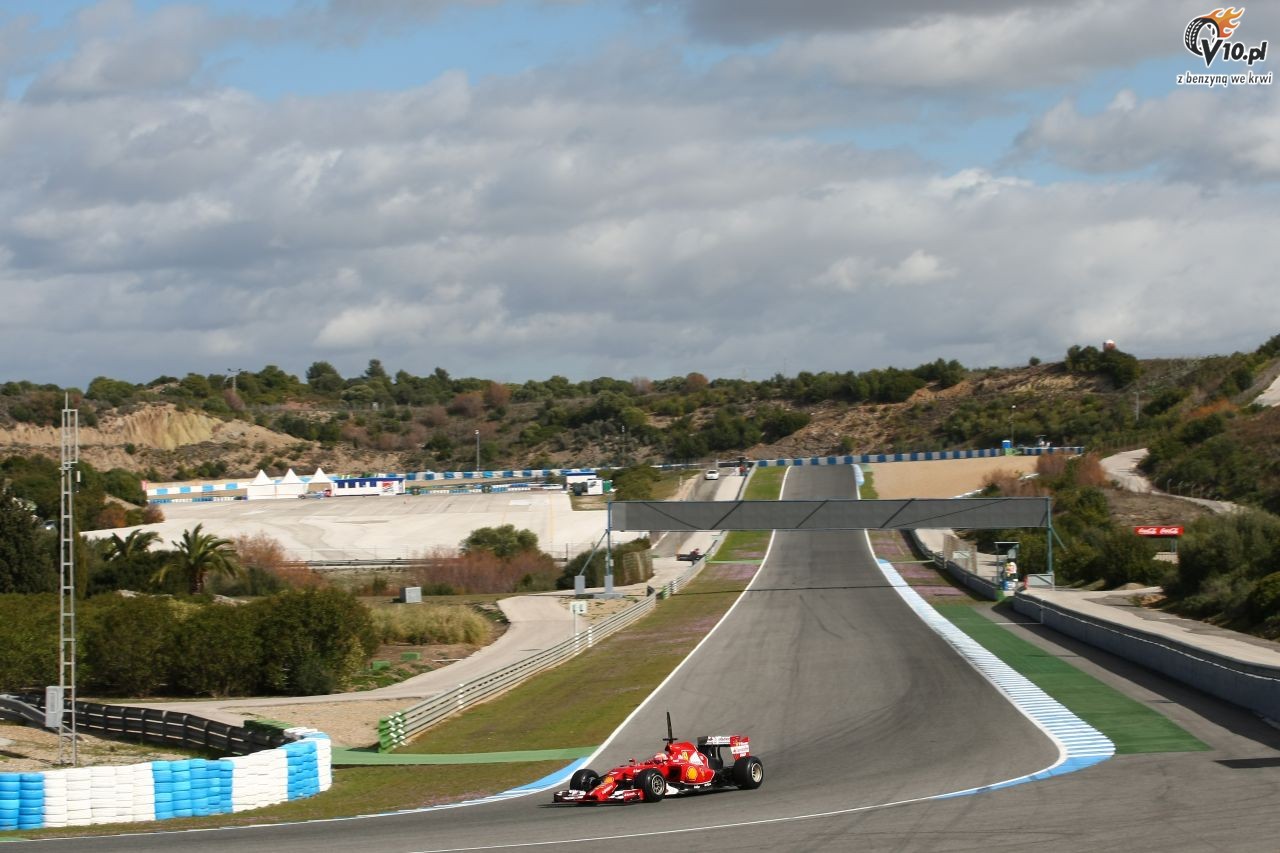 Testy F1 w Jerez 2014 - dzie pierwszy