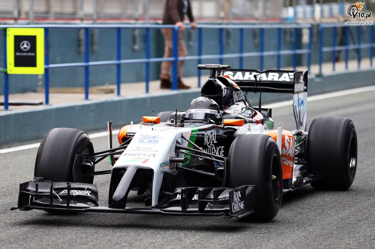 Testy F1 w Jerez 2014 - dzie pierwszy