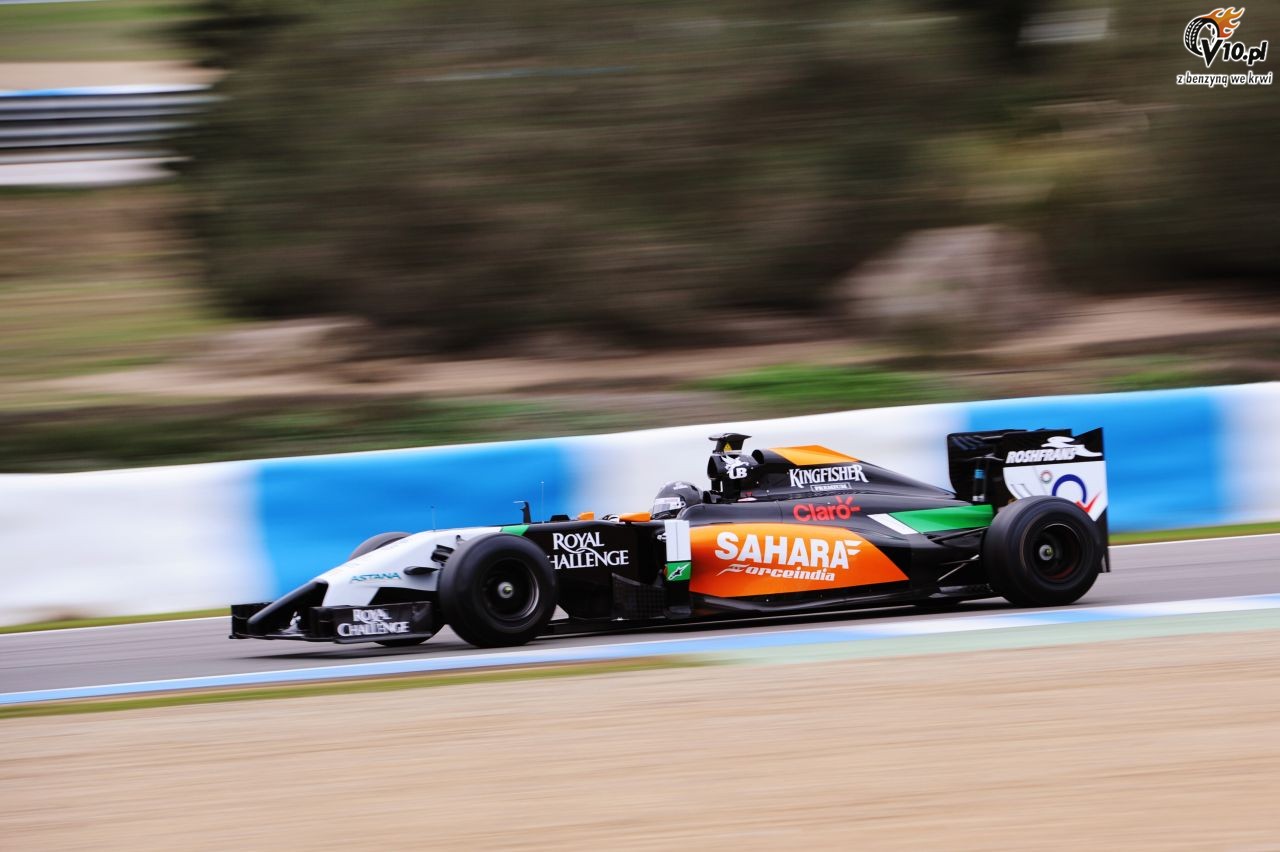 Testy F1 w Jerez 2014 - dzie pierwszy