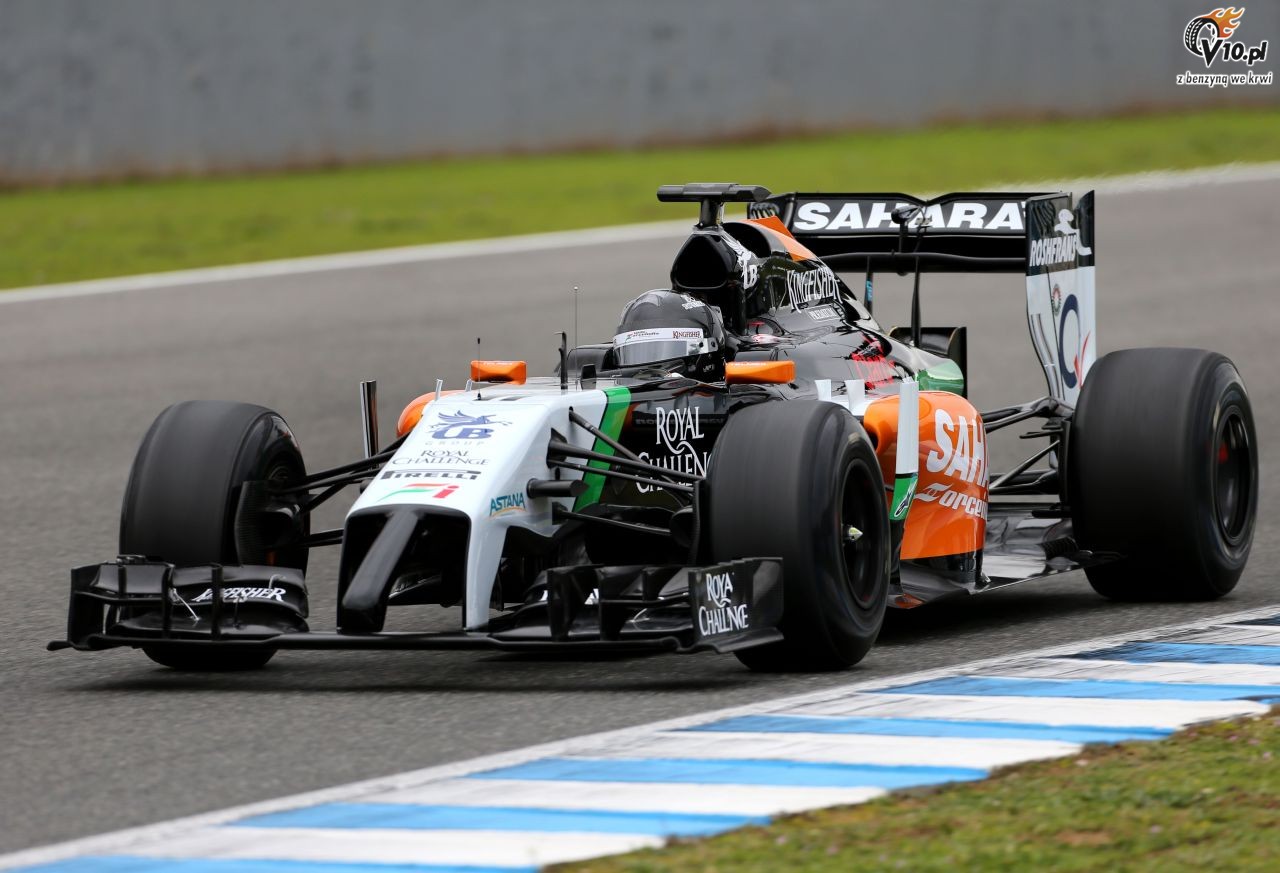 Testy F1 w Jerez 2014 - dzie pierwszy