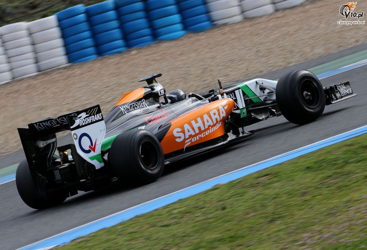 Testy F1 w Jerez 2014 - dzie pierwszy