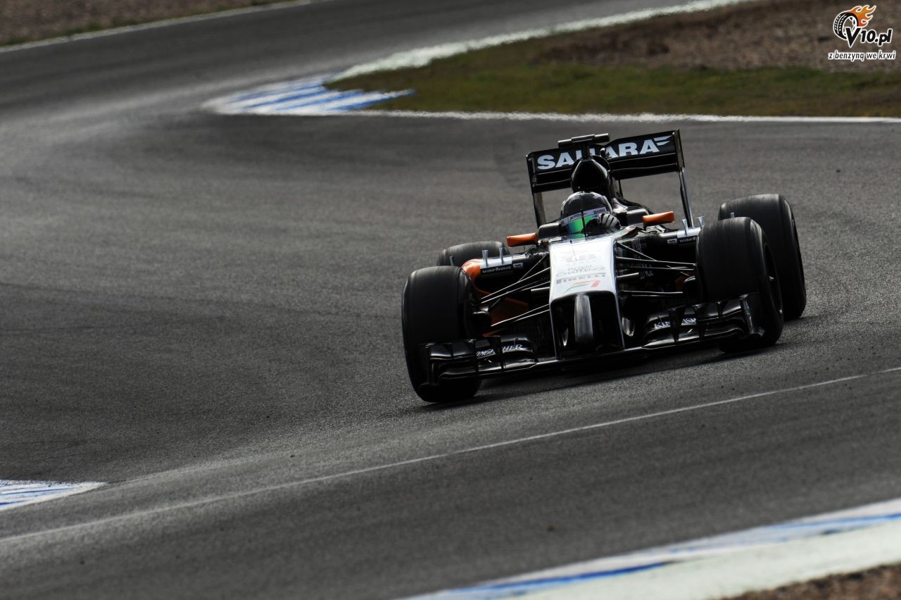 Testy F1 w Jerez 2014 - dzie pierwszy