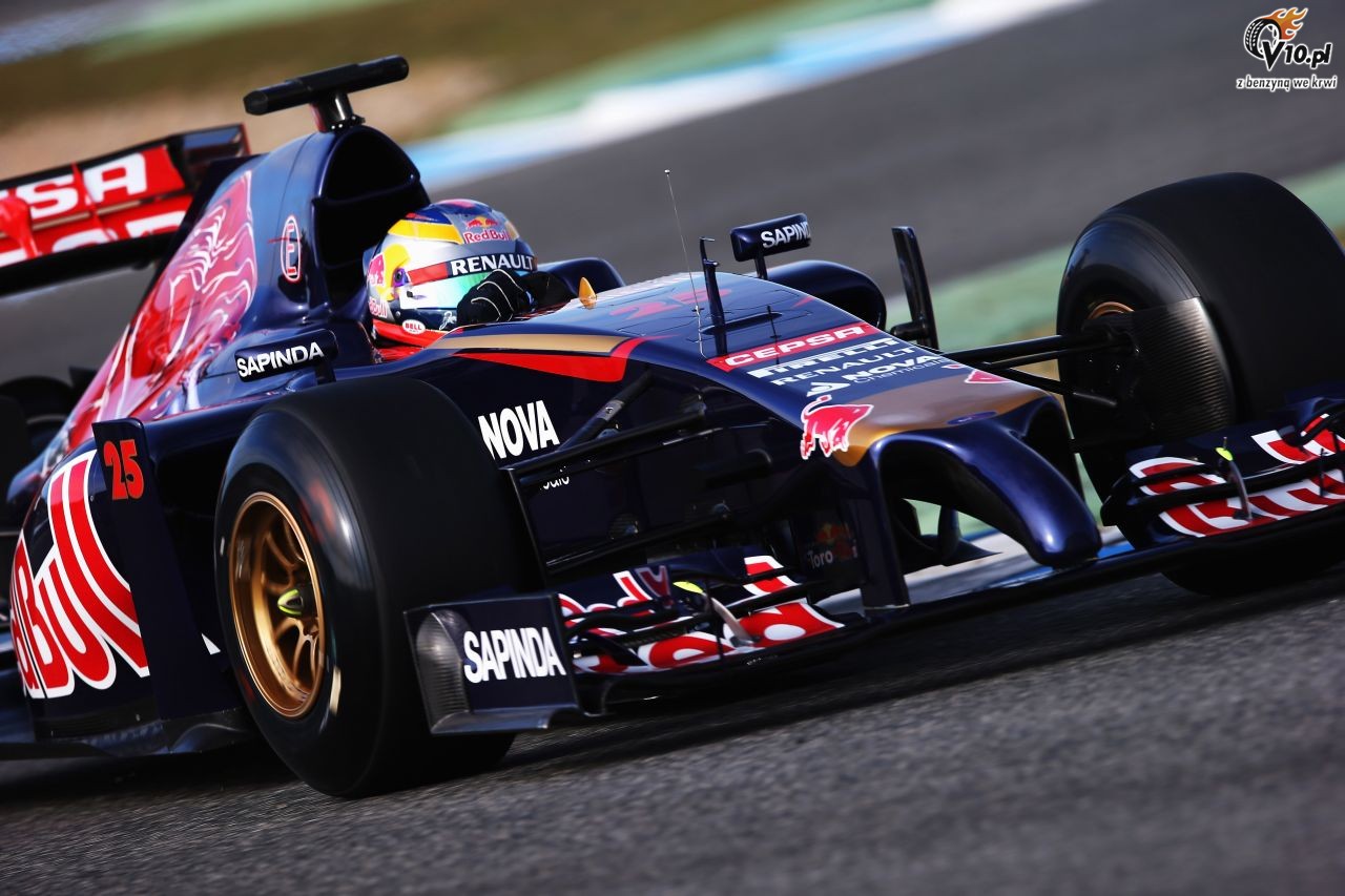 Testy F1 w Jerez 2014 - dzie pierwszy