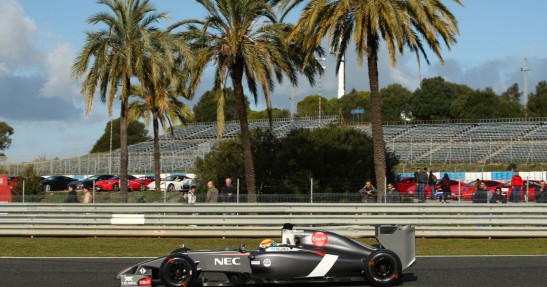 Testy F1 w Jerez 2014 - dzień drugi